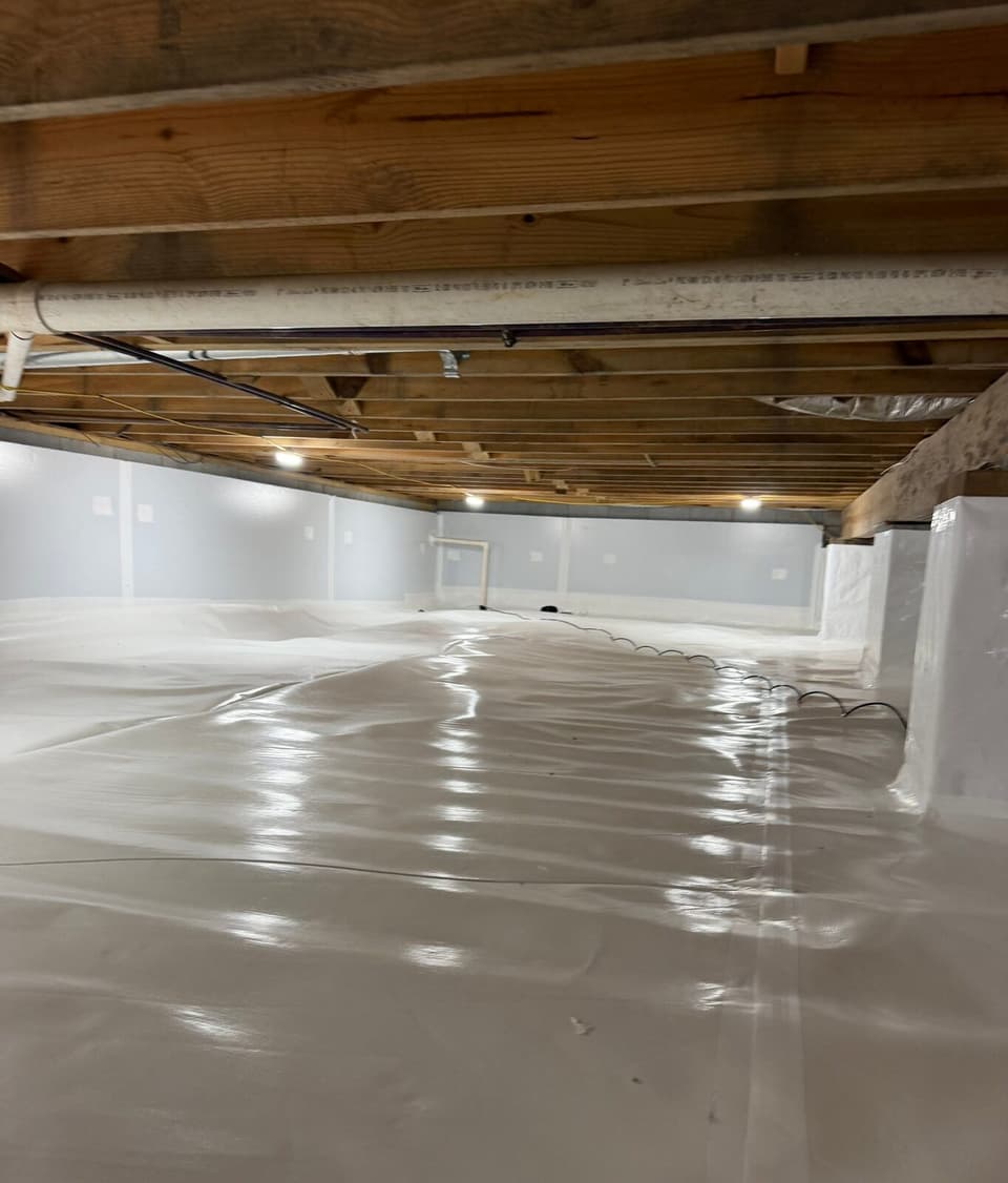 Crawl Space Encapsulation in Asheville, NC