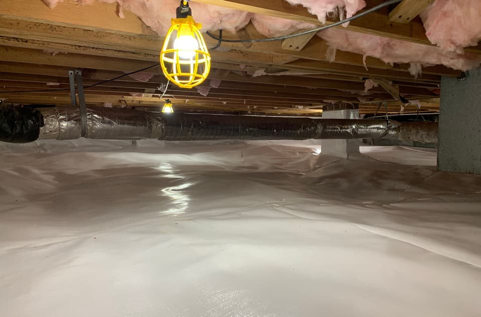 Crawl Space Encapsulation in Concord, NC