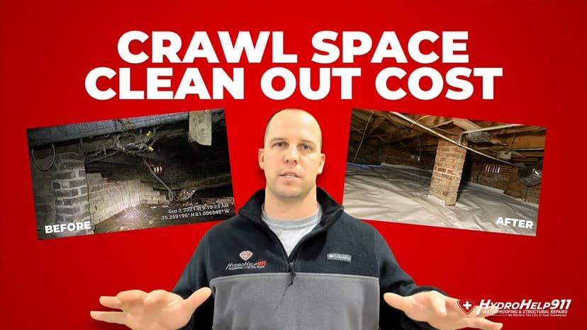 What Affects the Cost of a Crawl Space Clean Out?. Video preview.