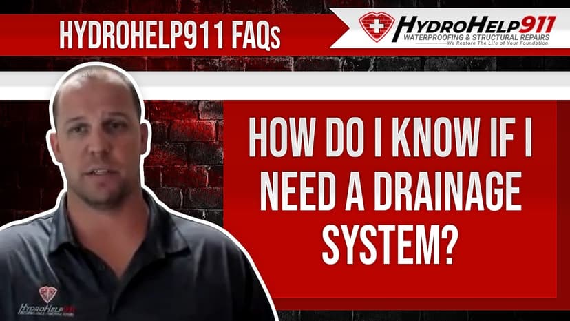 How to Tell If a Crawl Space Needs a Drainage System. Video preview.