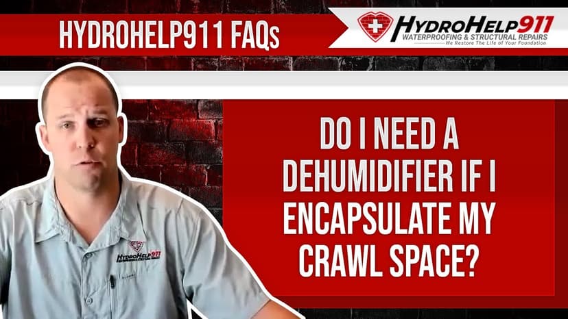 Do I Need a Dehumidifier If I Encapsulate My Crawl Space?. Video preview.