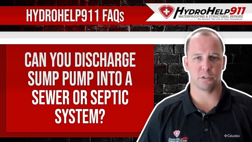 Can a Sump Pump Discharge Into a Sewer or Septic System?. Video preview.