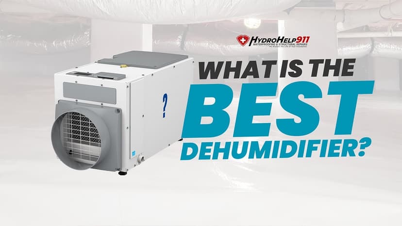 Choosing a Dehumidifier for a Crawl Space. Video preview.