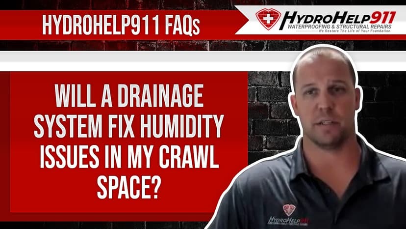 Will a Drainage System Fix Crawl Space Humidity?. Video preview.