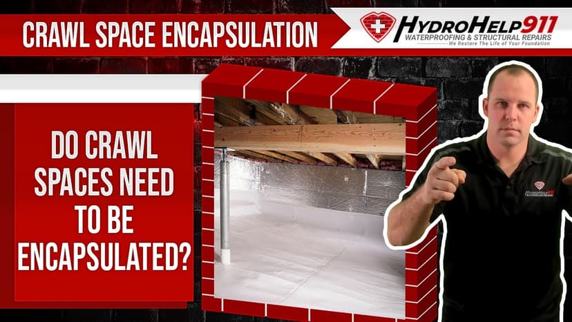 The Benefits of Encapsulating a Crawl Space. Video preview.