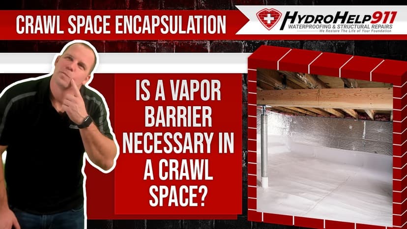 Crawl Space Encapsulation and the Role of the Vapor Barrier. Video preview.