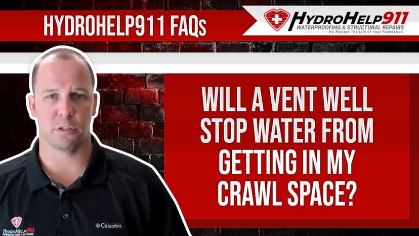Will a Vent Well Stop Water From Getting Into a Crawl Space?. Video preview.