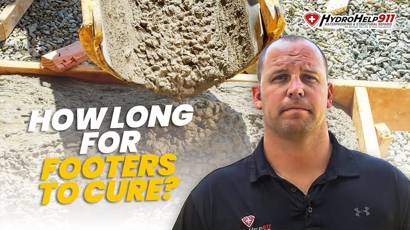 How Long Does It Take Concrete Footers to Cure?. Video preview.