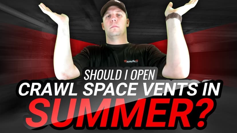 Should Crawl Space Vents Be Open or Closed in the Summer?. Video preview.