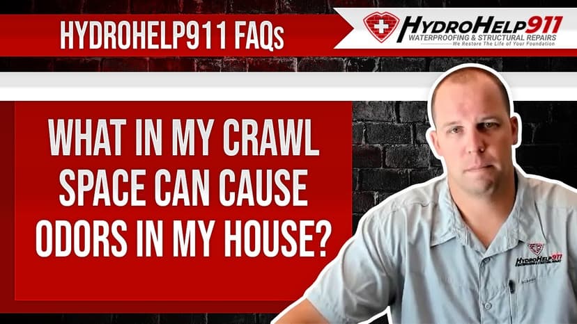 What in a Crawl Space Can Cause Odors in the House?. Video preview.