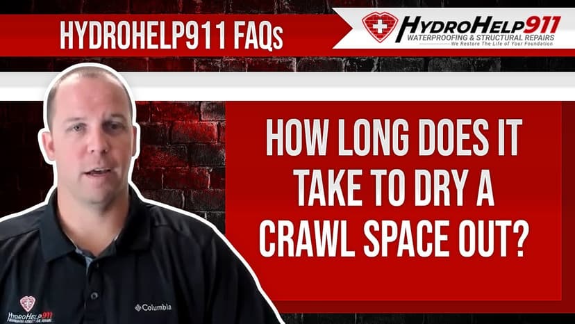 How Long Does It Take to Dry Out a Crawl Space?. Video preview.