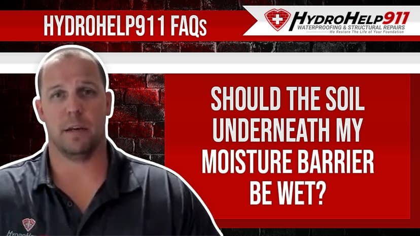 Should the Soil Under a Moisture Barrier Be Wet?. Video preview.