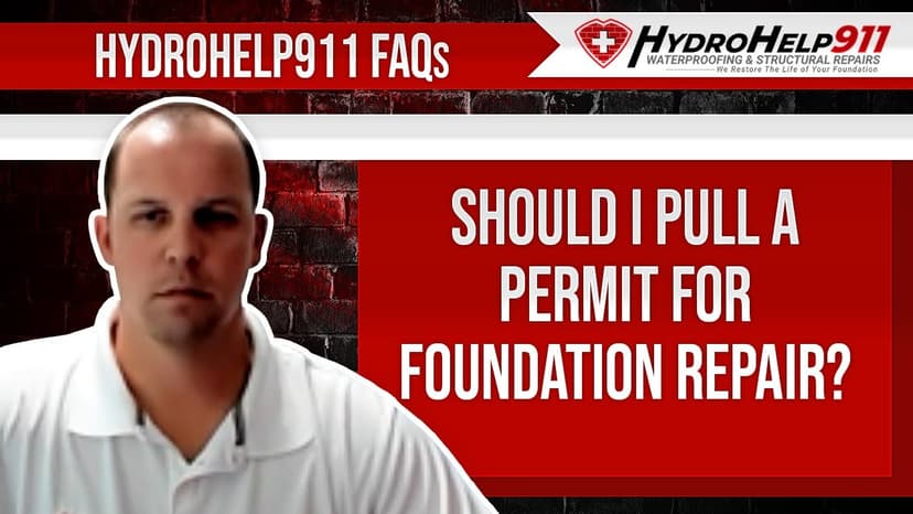 Should You Pull a Permit for Foundation Repair?. Video preview.