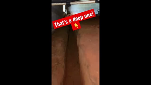 A Crawl Space Drainage System in Conover, NC. Video preview.