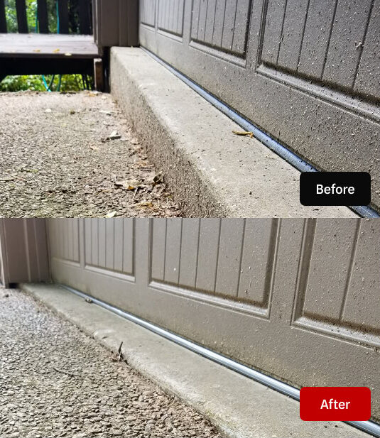 Slab & Mud Jacking installation by HydroHelp911