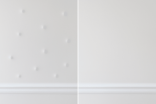 Drywall Nail Pops at a HydroHelp911 project