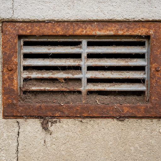 Early warning signs of flood vents failing on a Carolinas home