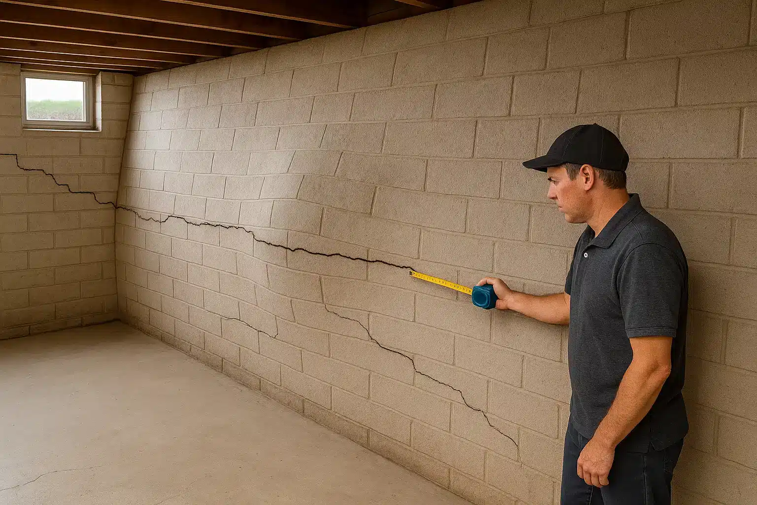 I-Beam Wall Bracing installation by HydroHelp911