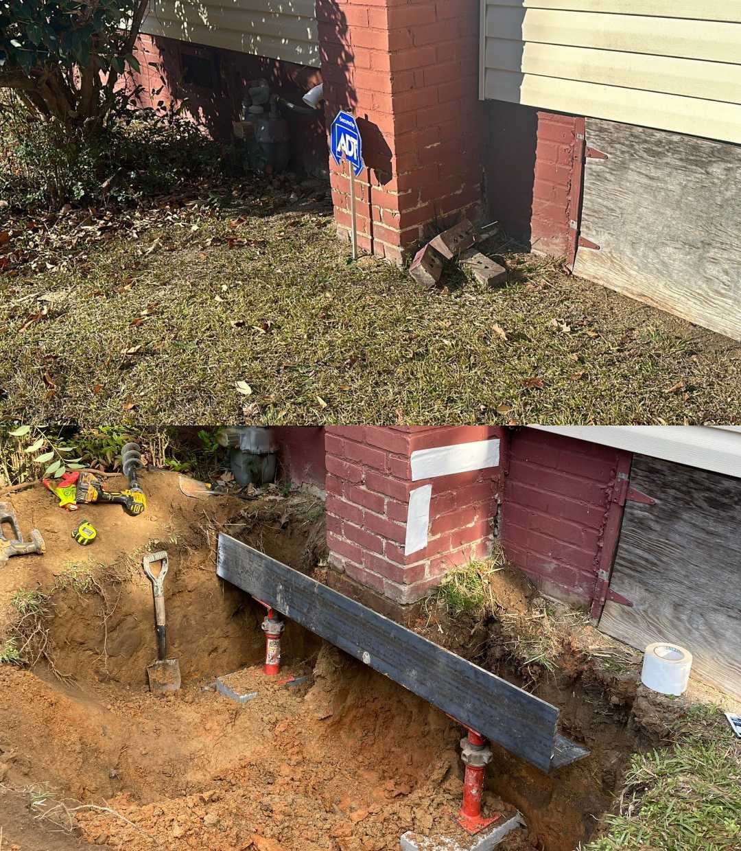 Early warning signs of leaning chimneys on a Carolinas home