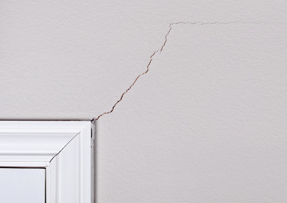 Underlying cause of cracks in door frames, ceilings, and corners in Carolinas homes