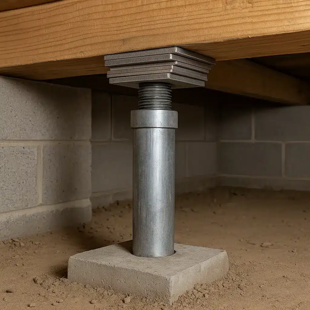 Early warning signs of bouncing floors on a Carolinas home