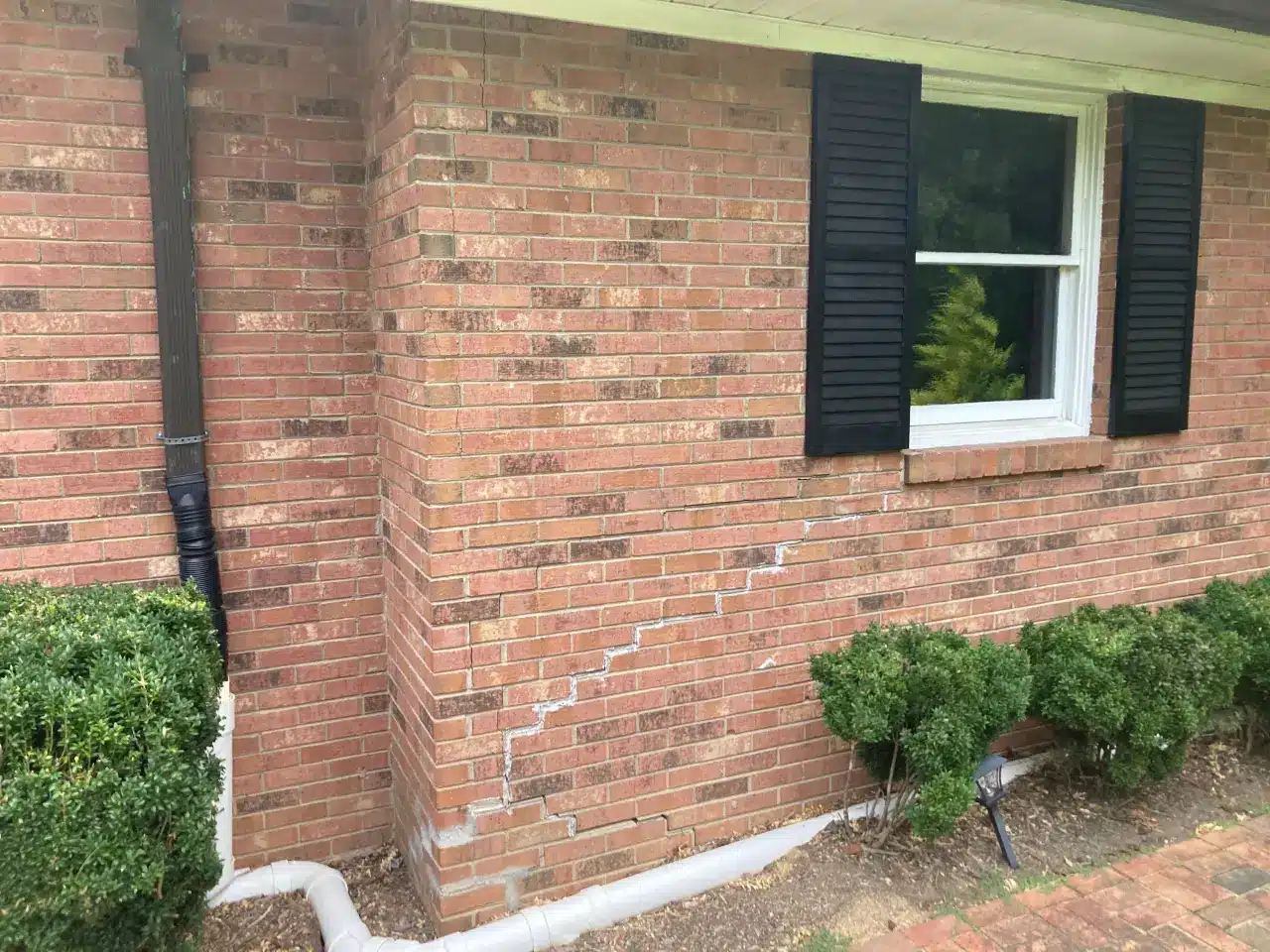 Underlying cause of stair step cracks in Carolinas homes
