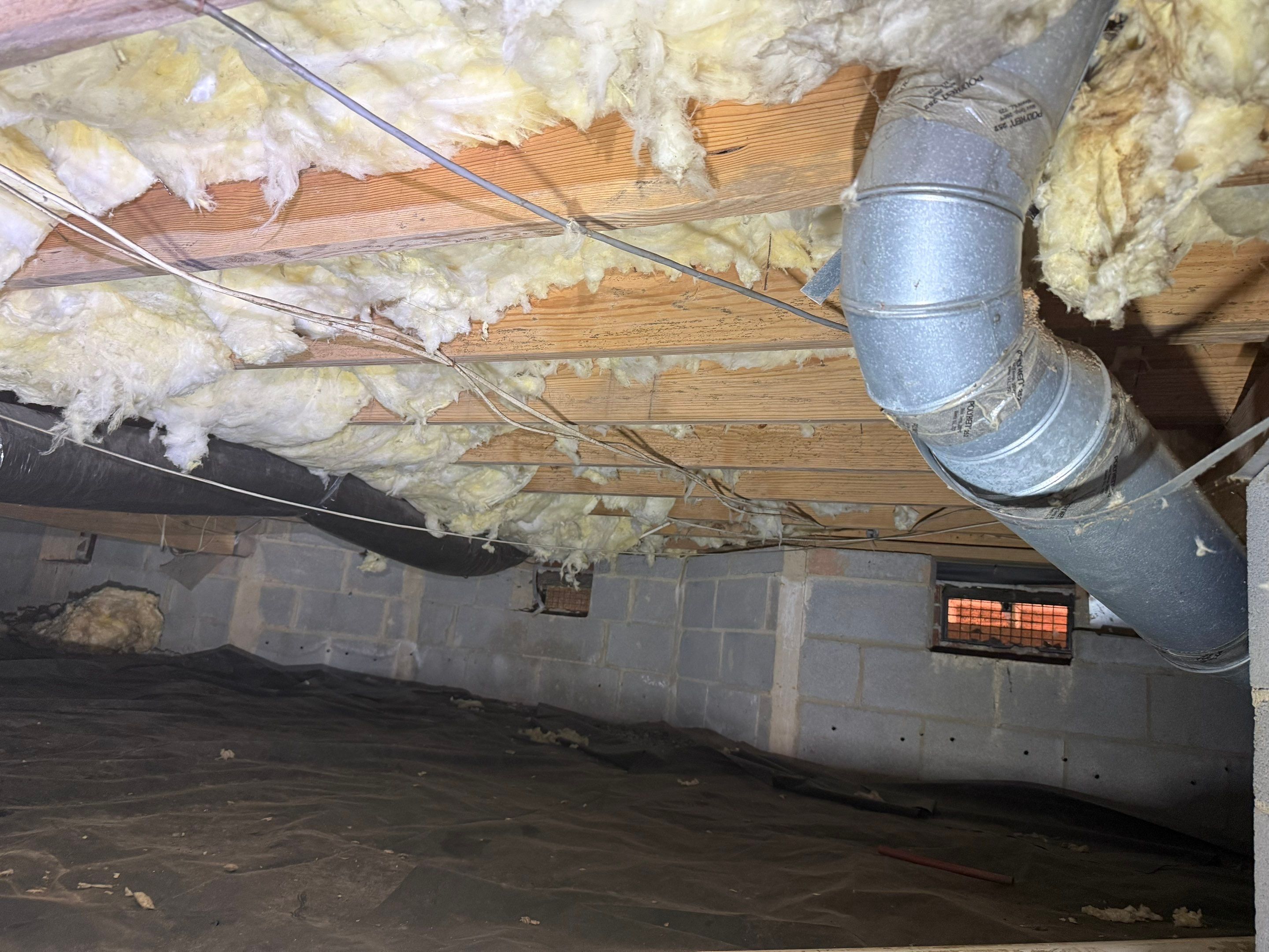 Job-site photo 5: Crawl Space Encapsulation in Matthews, NC