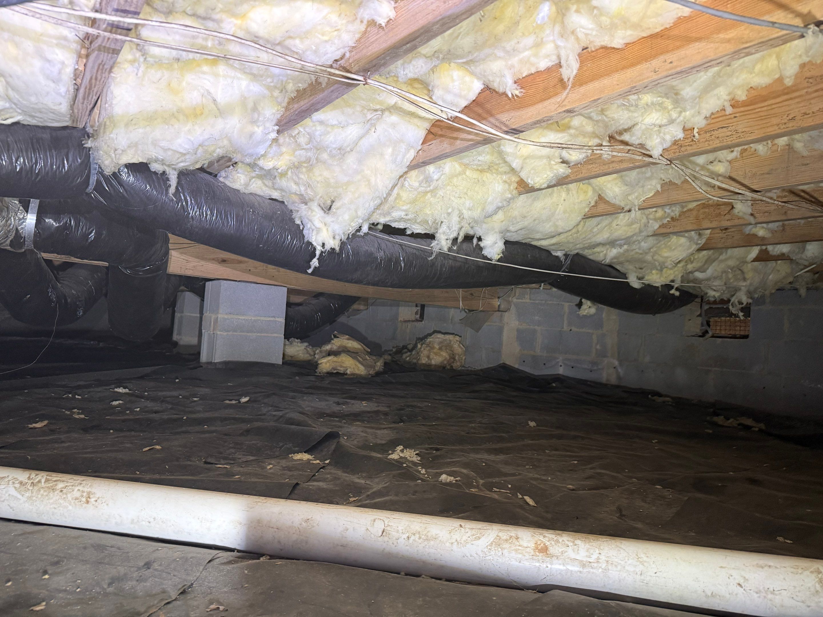 Job-site photo 6: Crawl Space Encapsulation in Matthews, NC