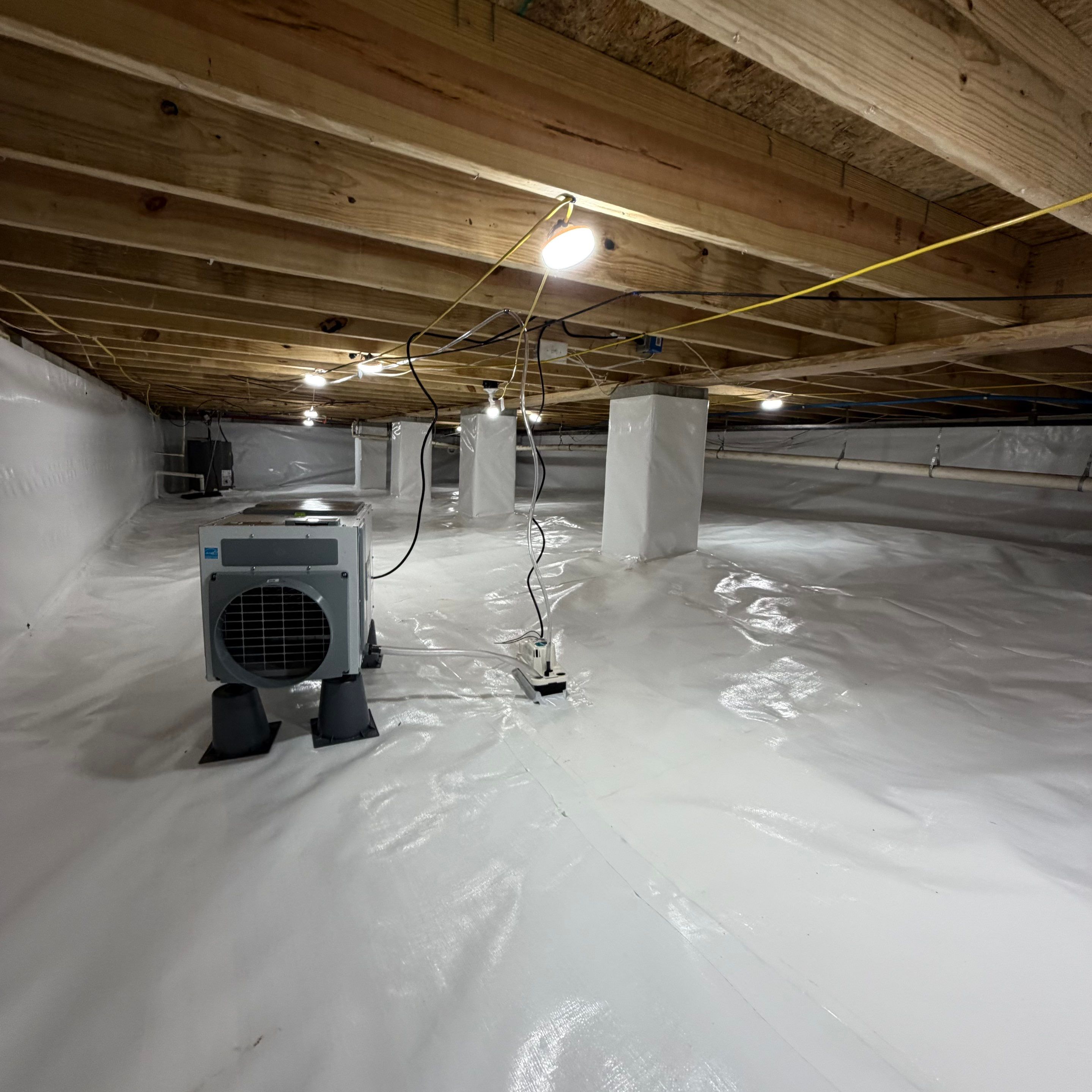 Job-site photo 12: Crawl Space Encapsulation in Charlotte, Nc