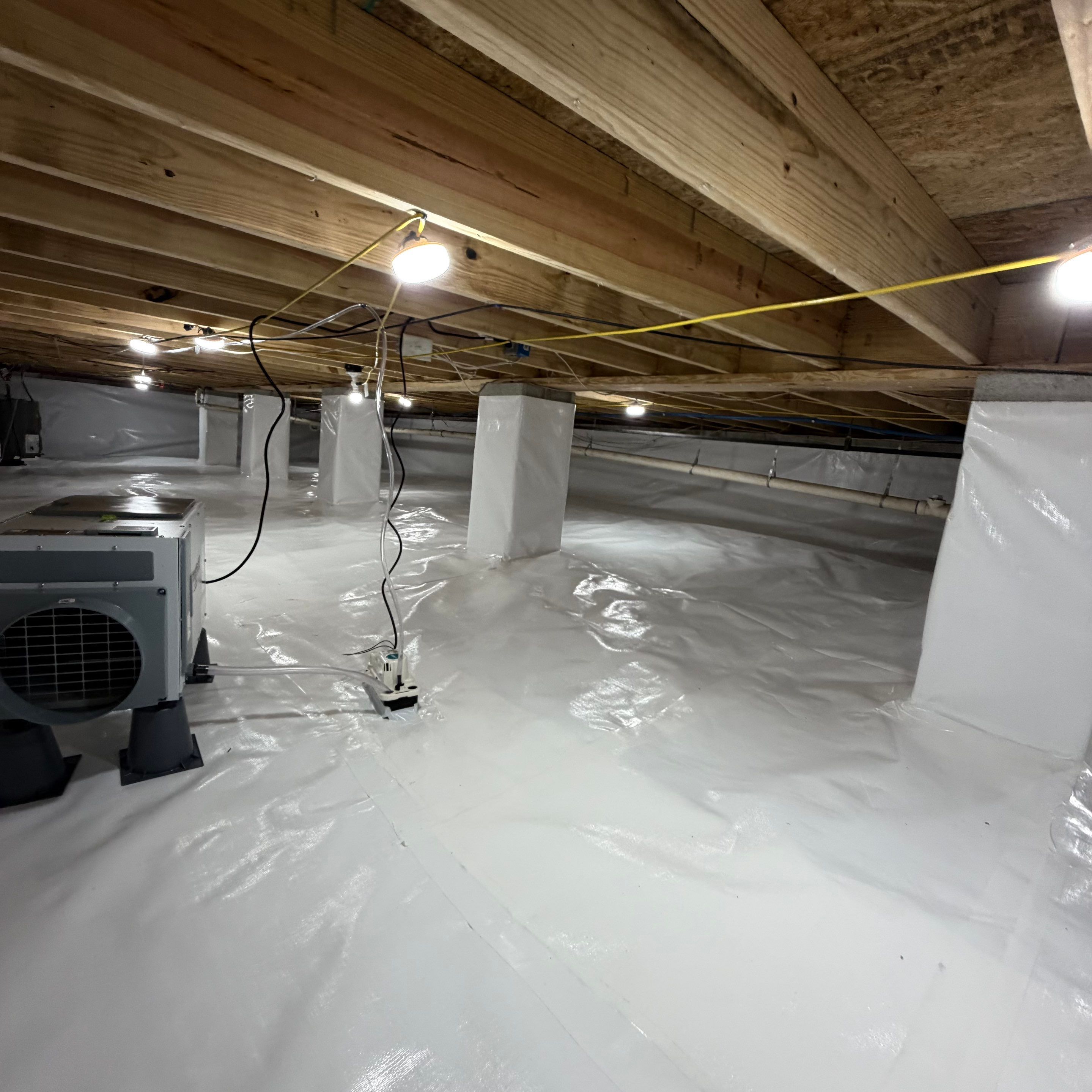 Job-site photo 13: Crawl Space Encapsulation in Charlotte, Nc