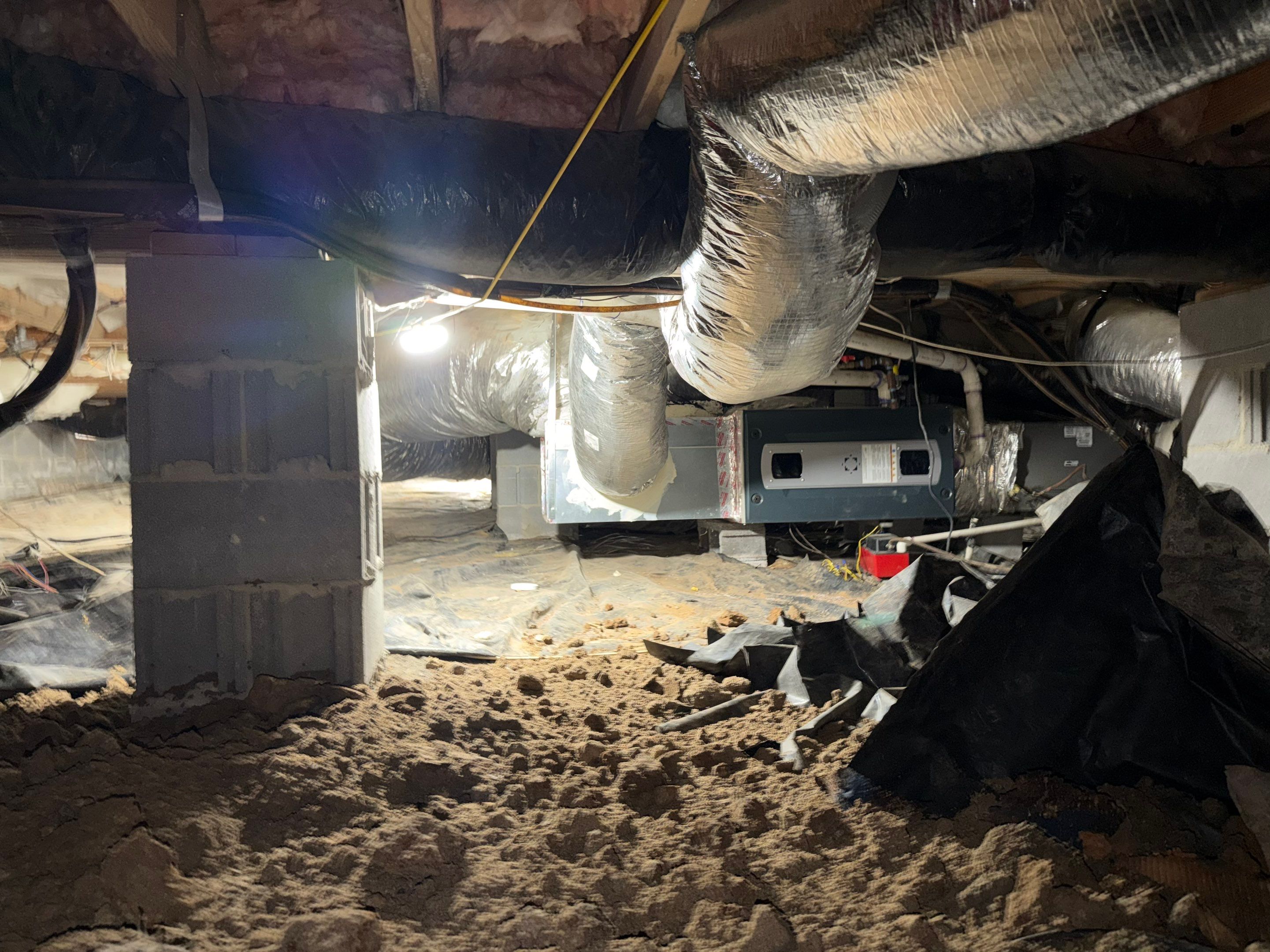 Job-site photo 8: Crawl Space Encapsulation in Charlotte, NC