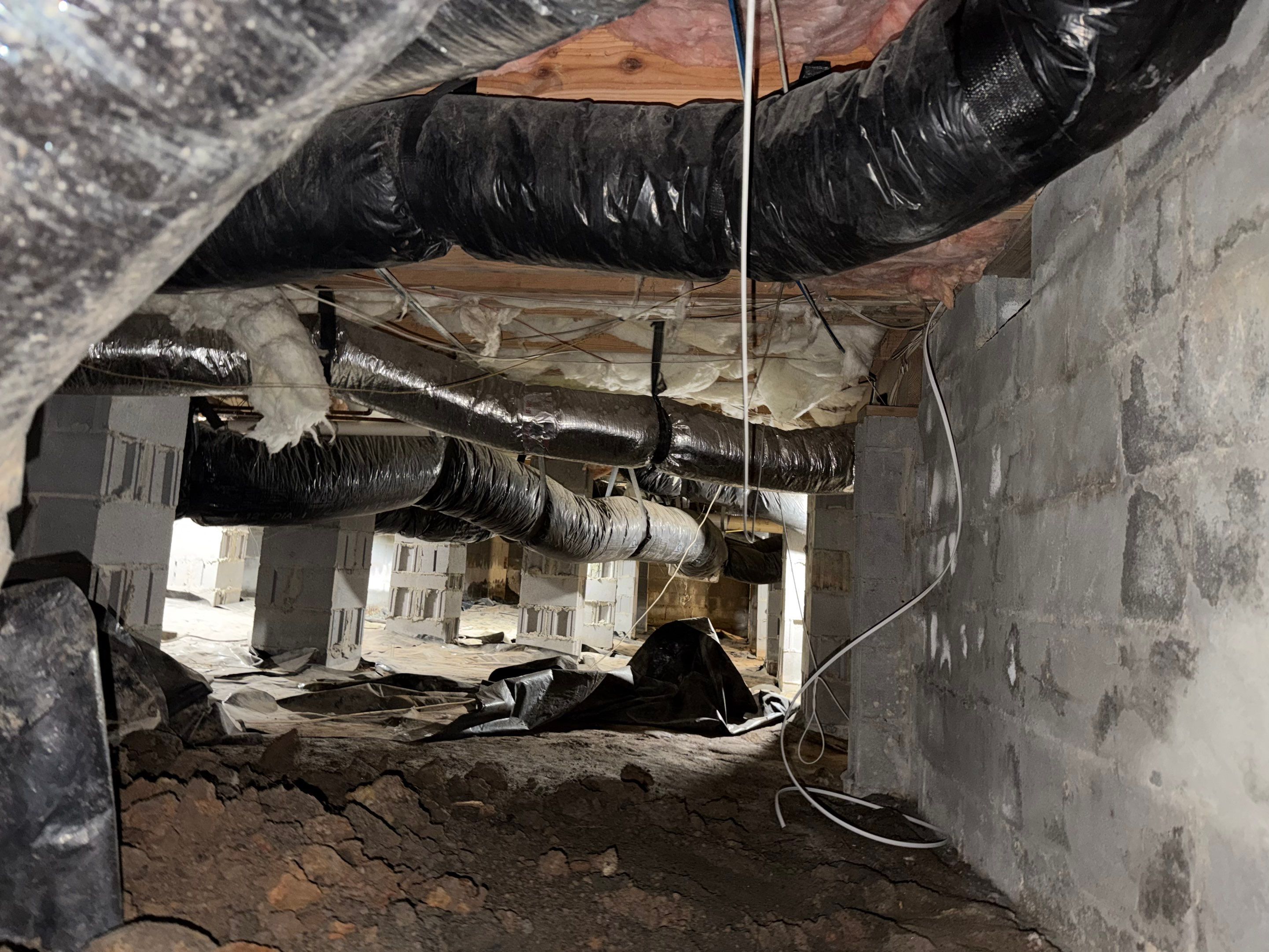Job-site photo 9: Crawl Space Encapsulation in Charlotte, NC