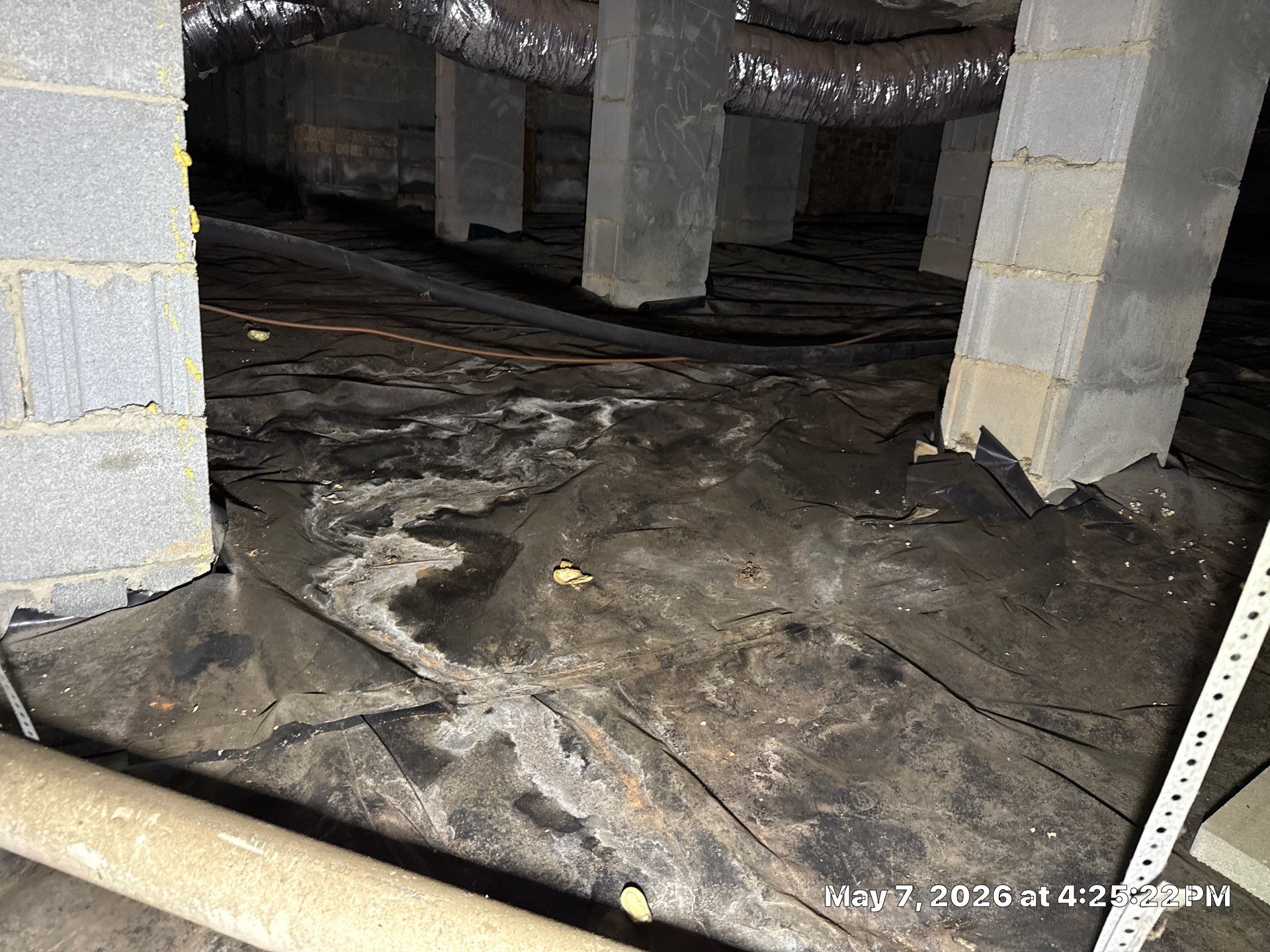Job-site photo 10: Basement Waterproofing in Waxhaw, NC