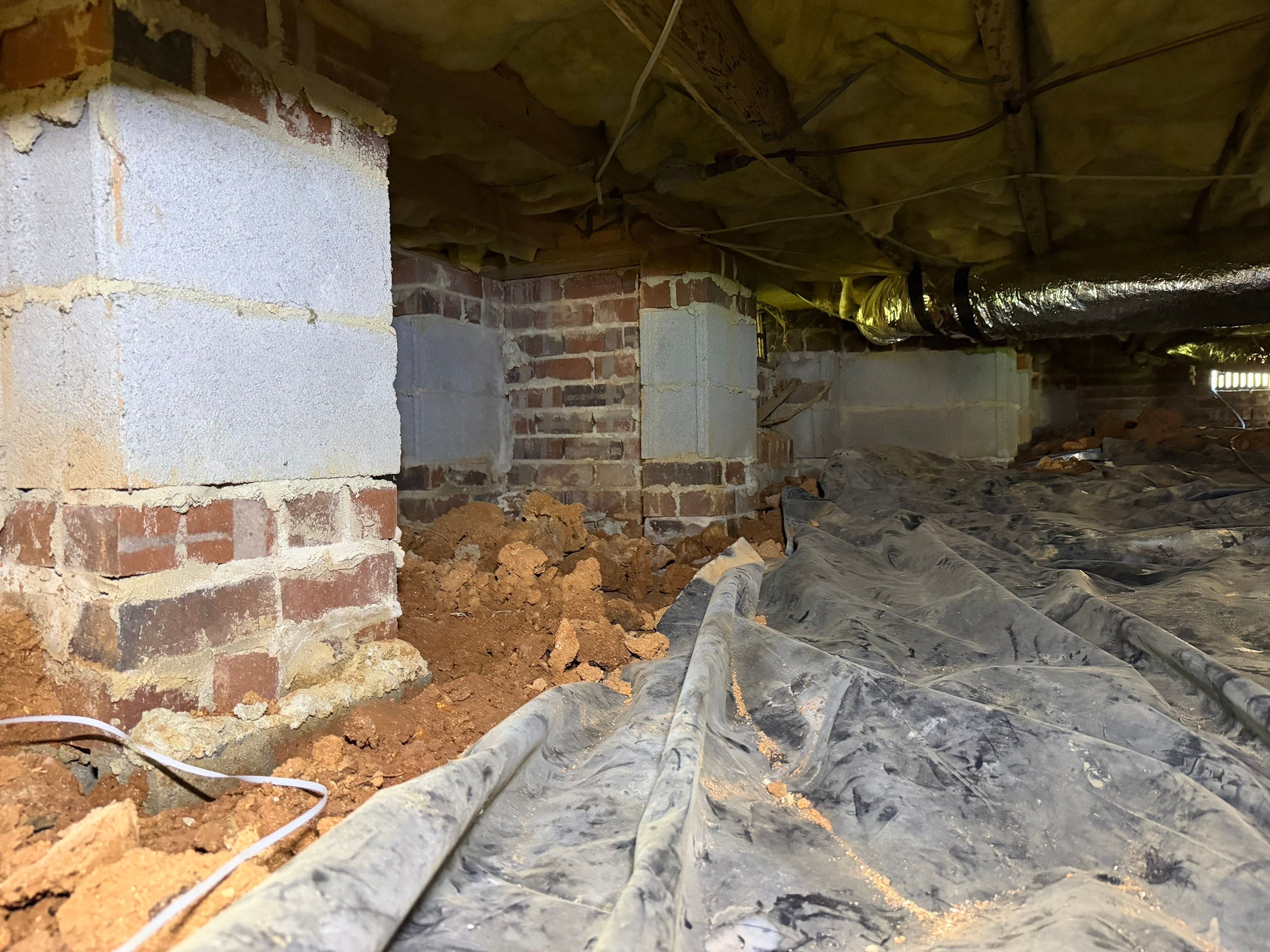 Job-site photo 6: Crawl Space Encapsulation in Mooresville, NC