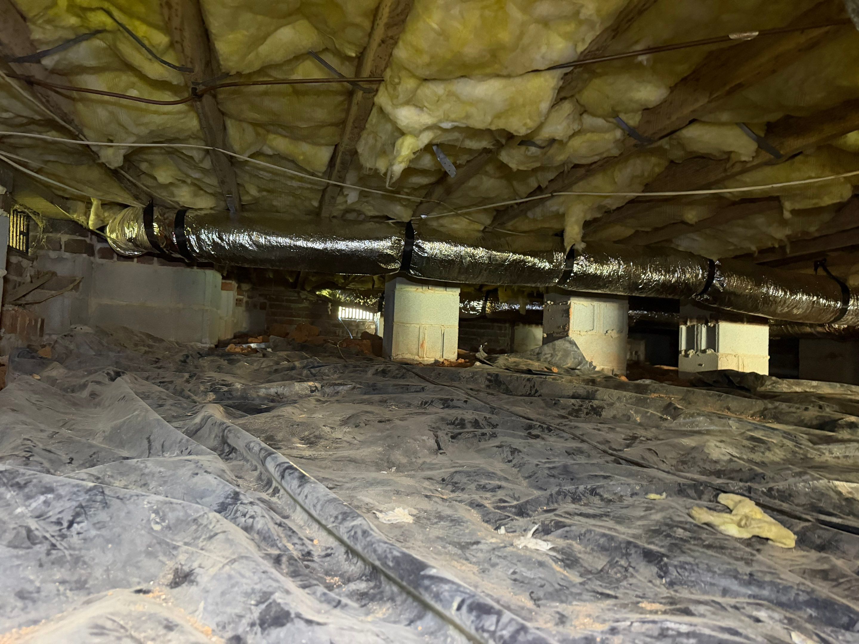 Job-site photo 7: Crawl Space Encapsulation in Mooresville, NC