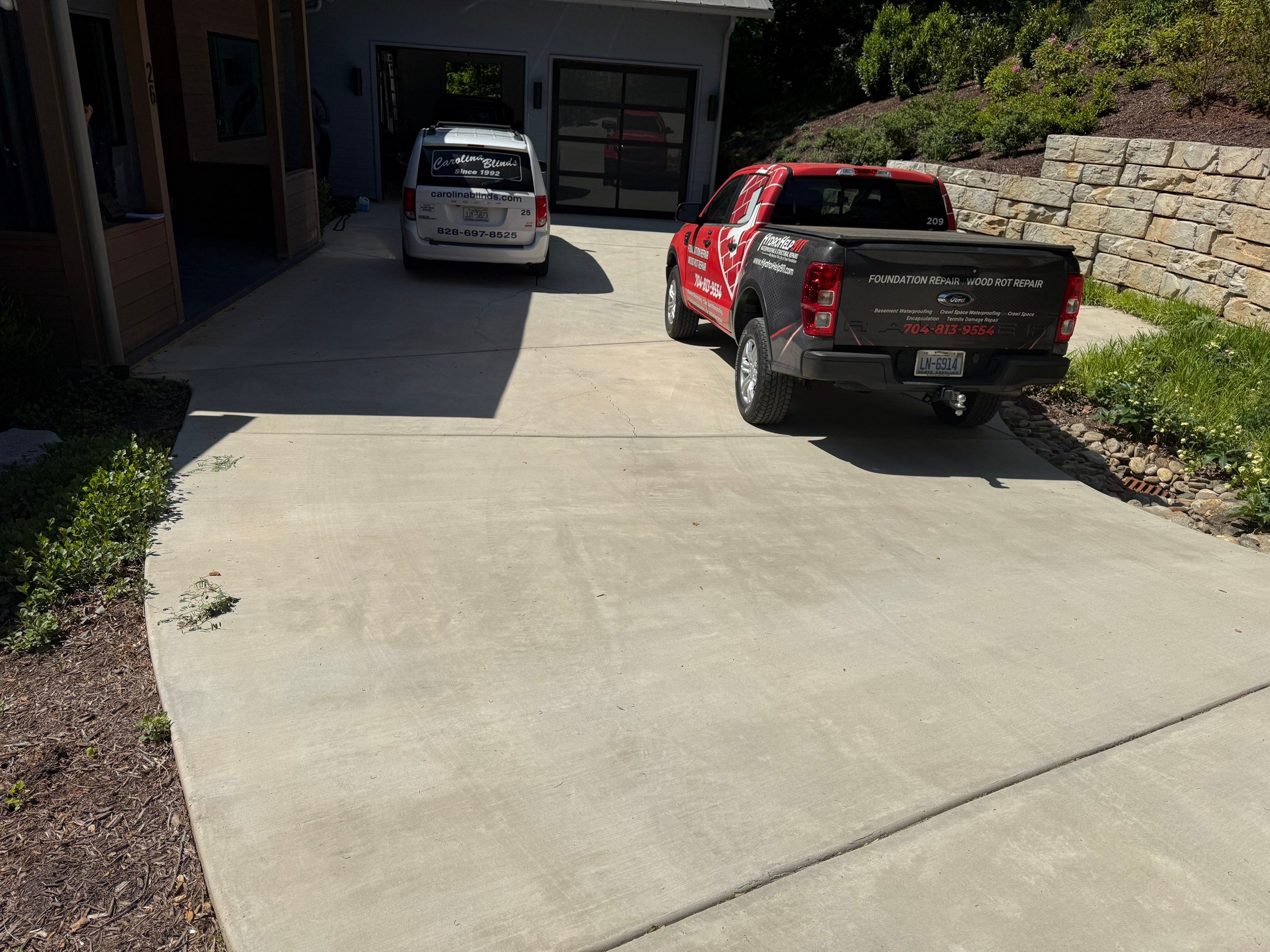 Job-site photo 7: Concrete Leveling in Asheville, NC