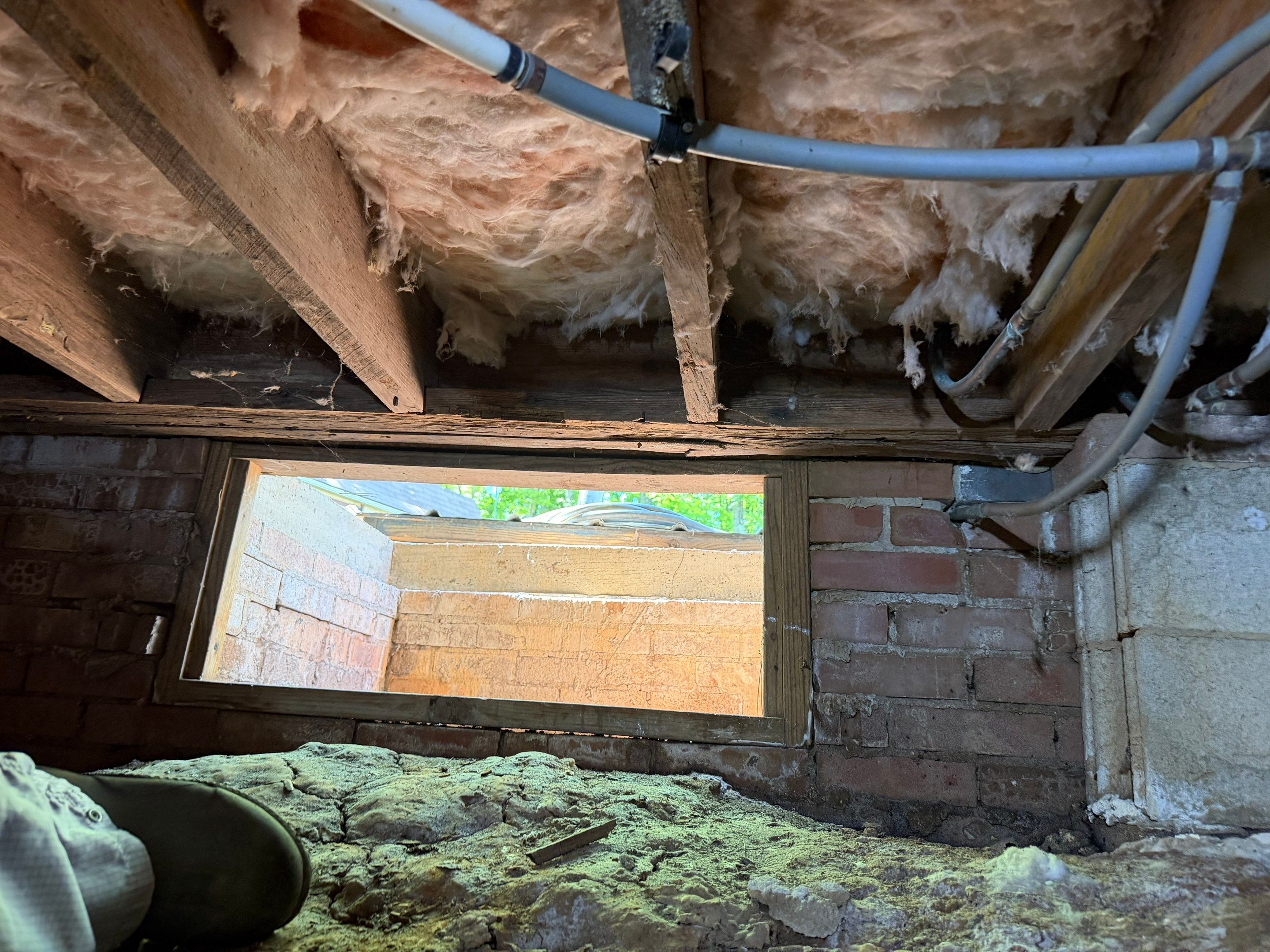 Job-site photo 3: Crawl Space Structural Support & Encapsulation in Matthews, NC