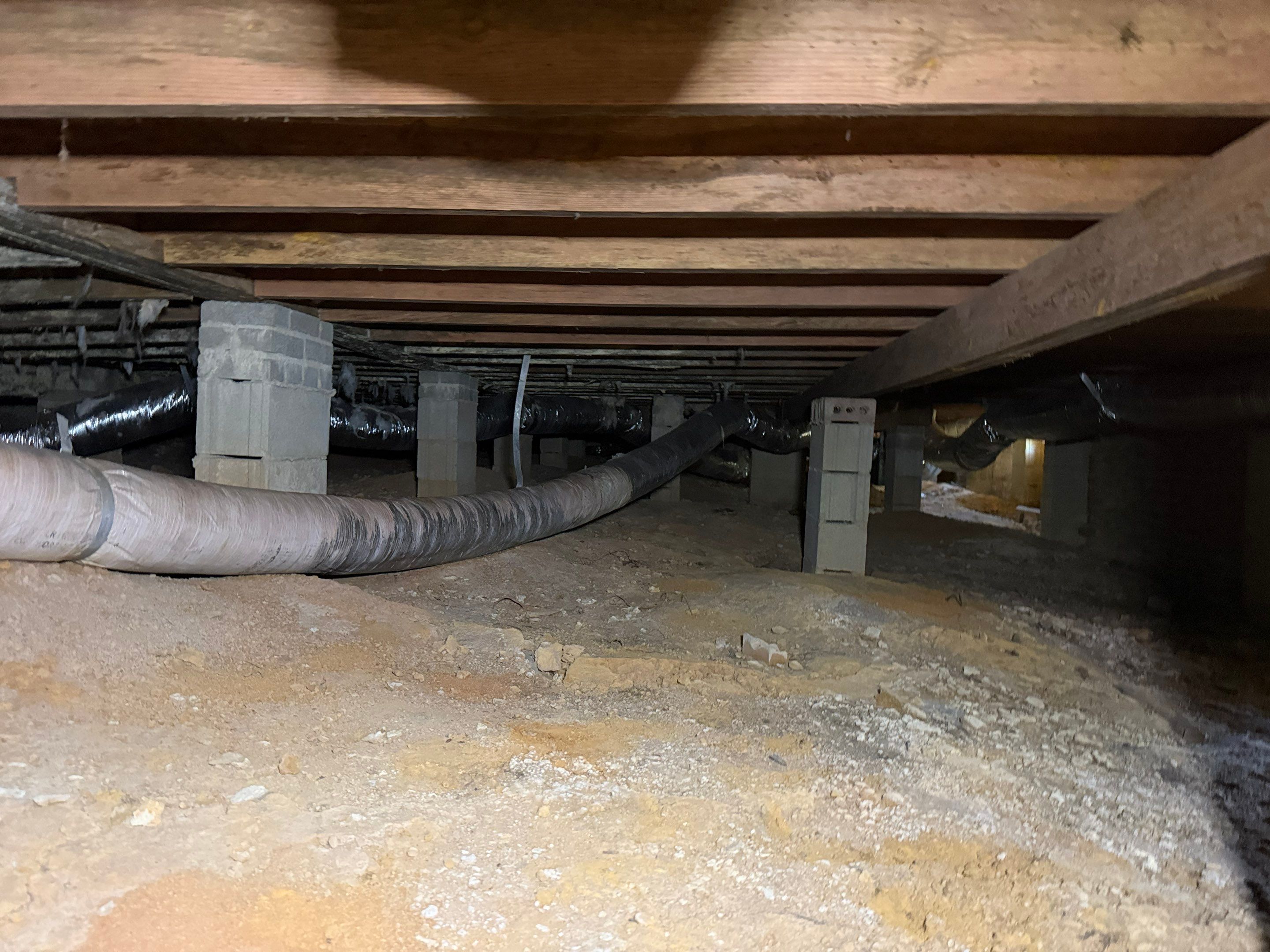 Job-site photo 7: Crawl Space Structural Support & Encapsulation in Matthews, NC