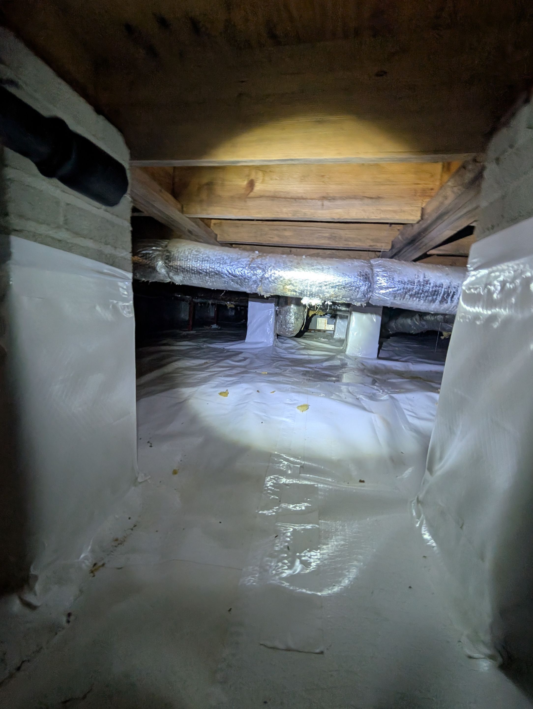Job-site photo 5: Crawl Space Encapsulation in Greenville, SC