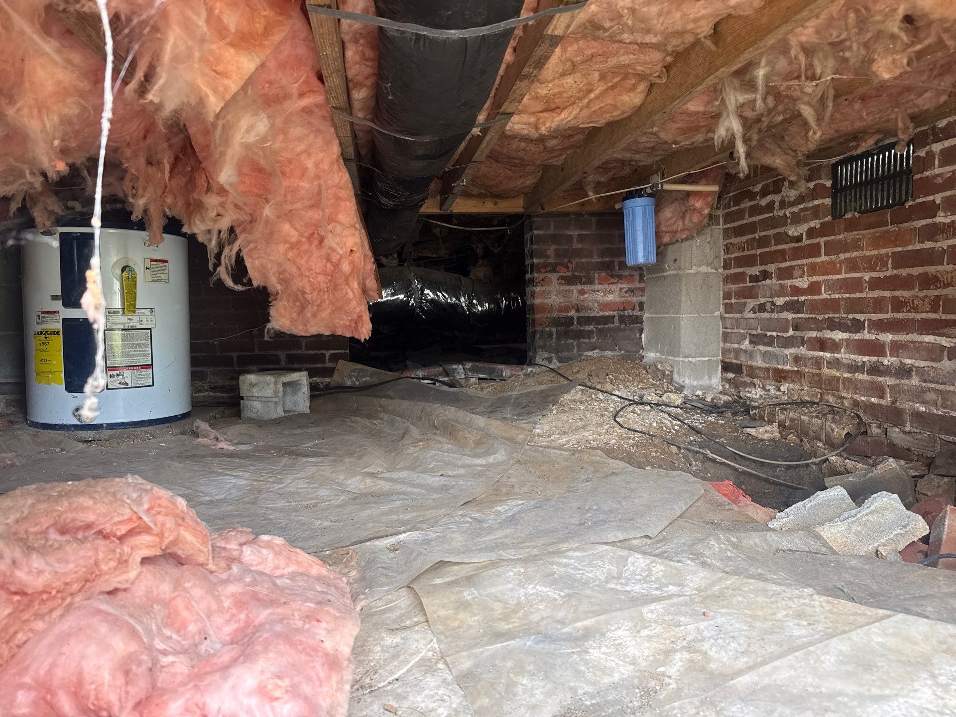 Job-site photo 6: Crawl Space Encapsulation in Belmont, NC