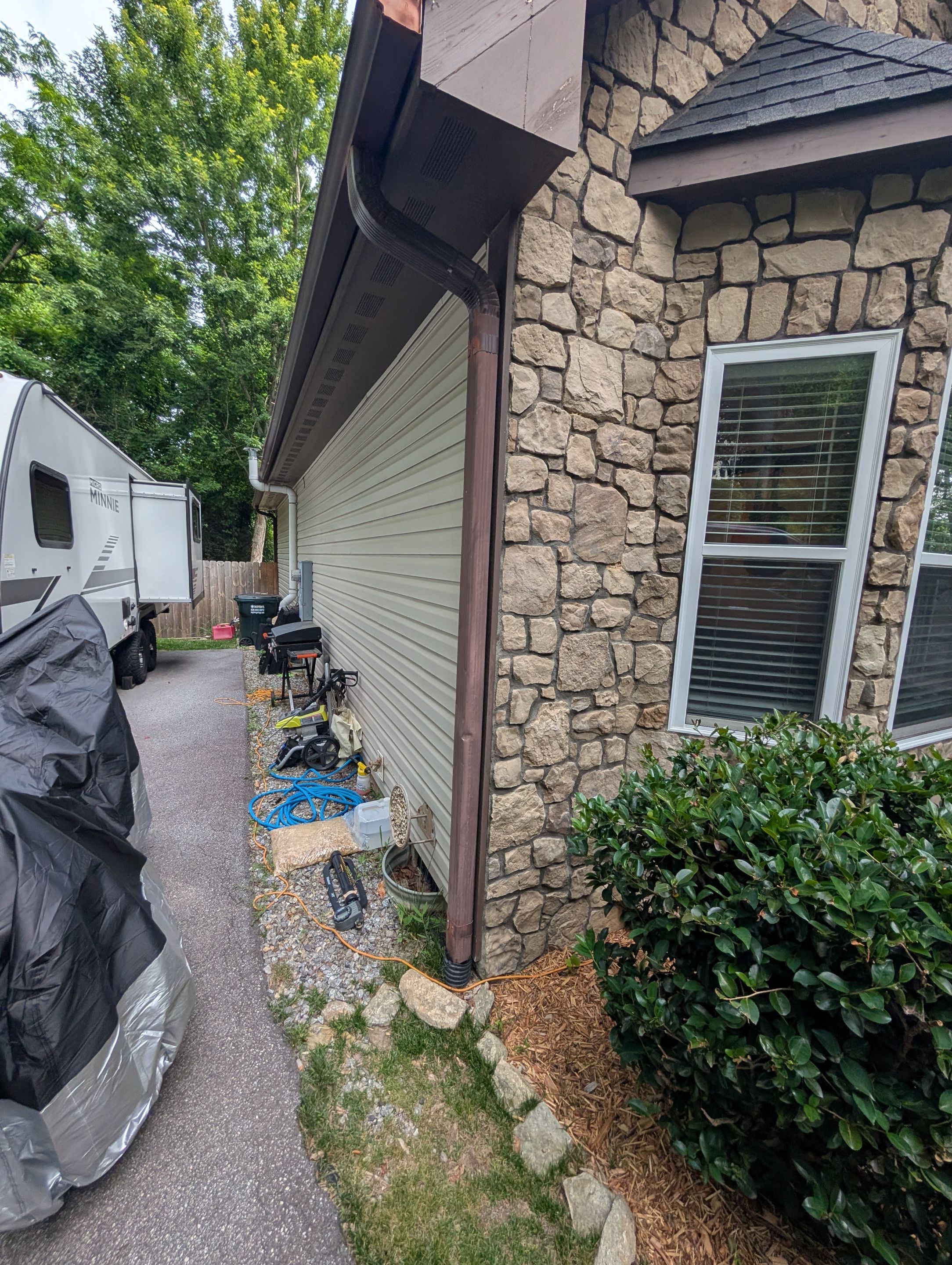 Job-site photo 2: Foundation Repair in Hendersonville , Nc