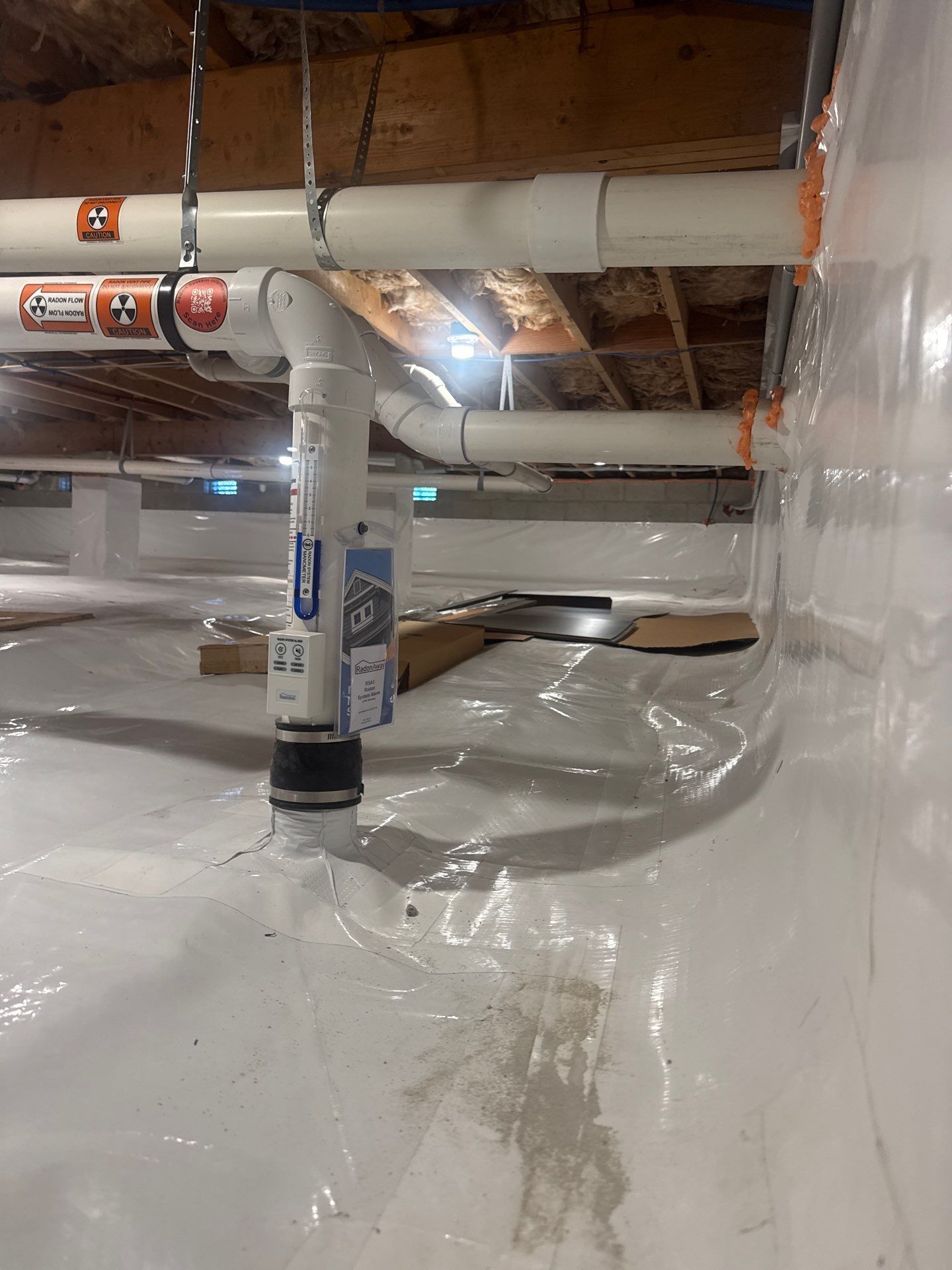 Job-site photo 5: Crawl Space Encapsulation in Hendersonville, NC