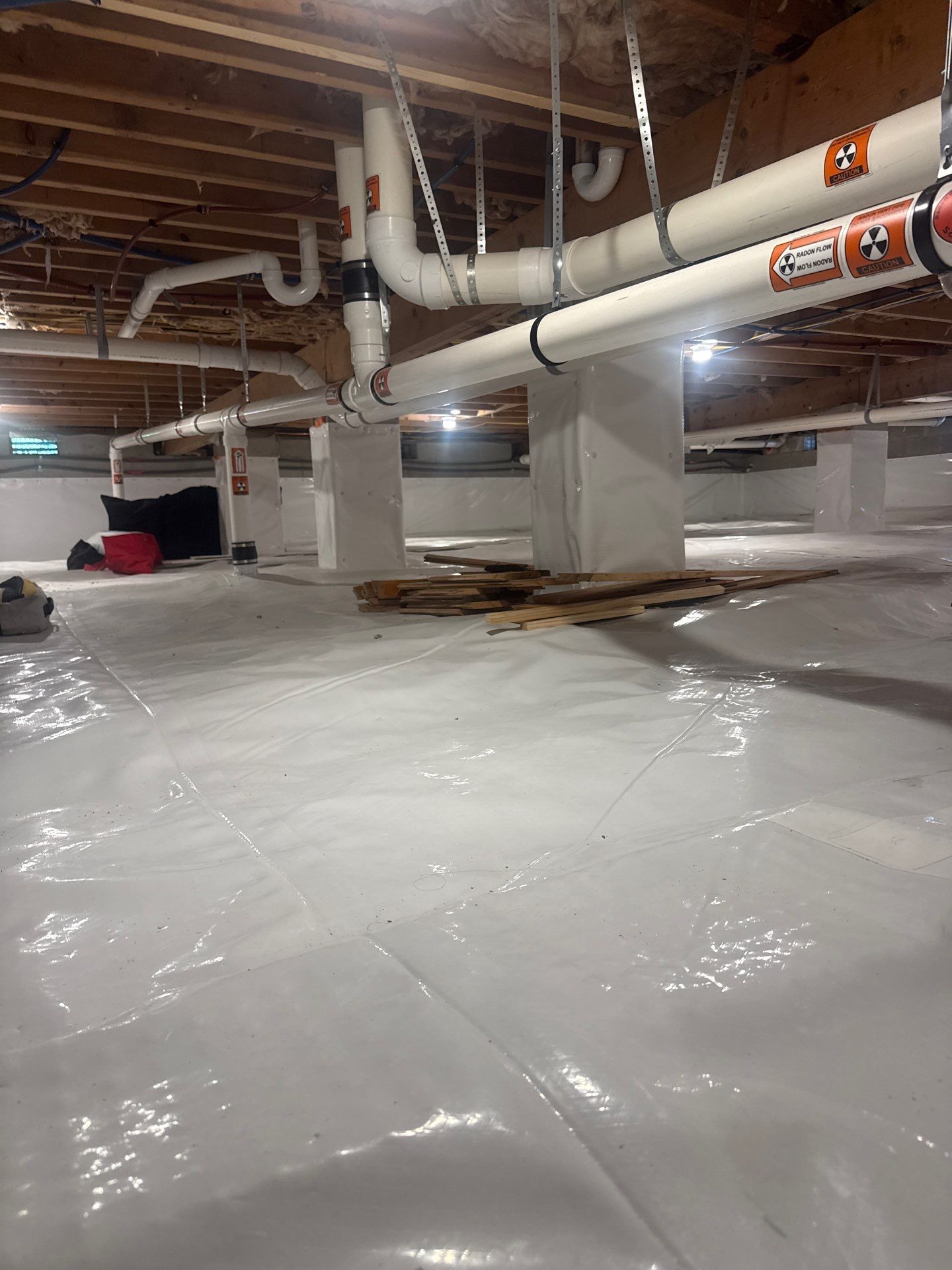 Job-site photo 6: Crawl Space Encapsulation in Hendersonville, NC