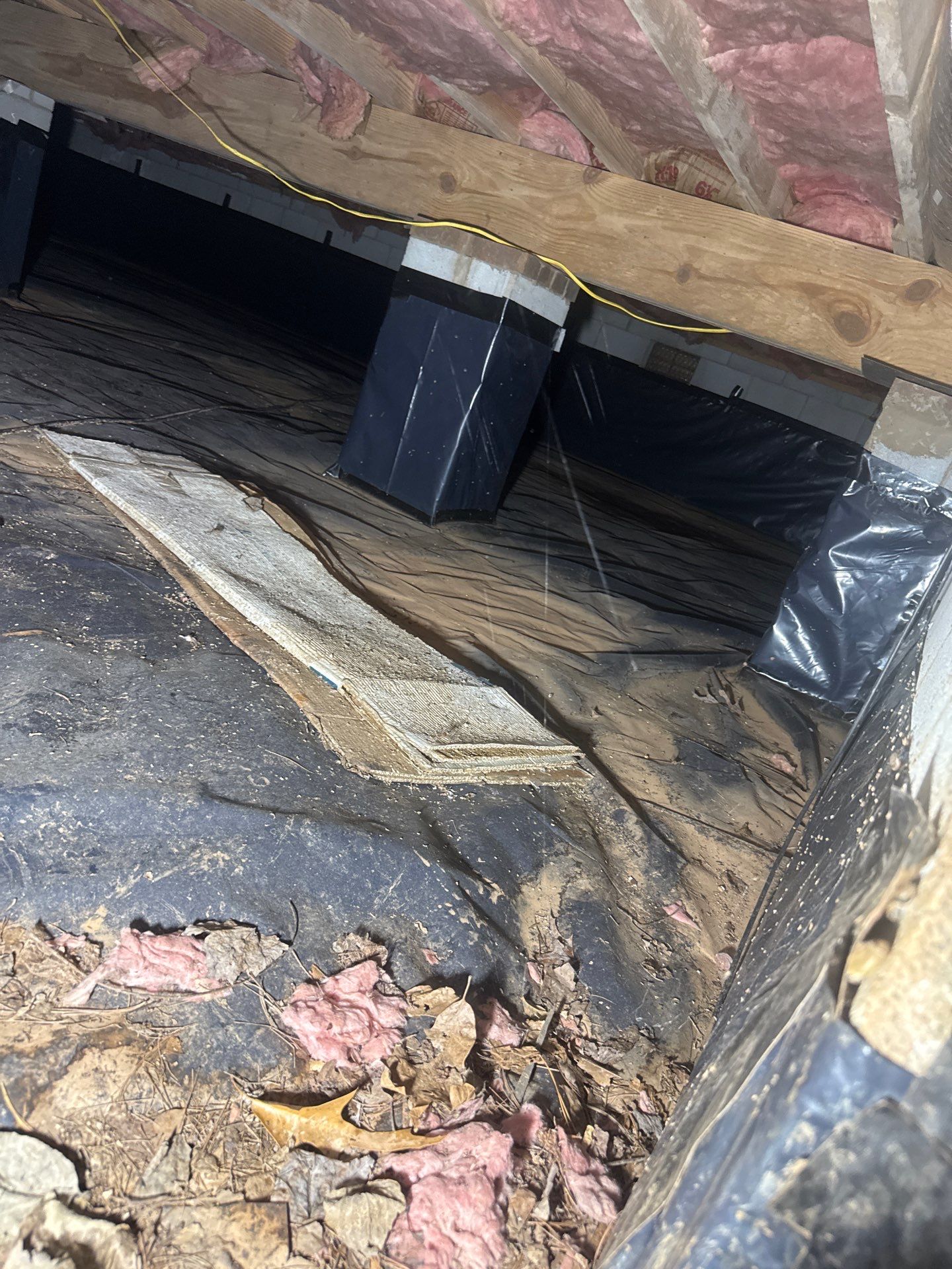 Job-site photo 5: Crawl Space Encapsulation in Asheville, NC