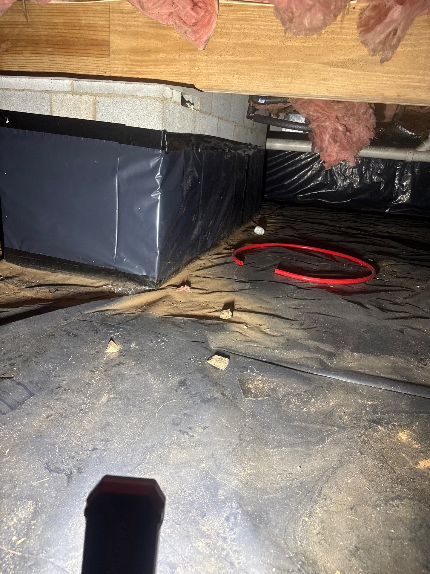 Job-site photo 8: Crawl Space Encapsulation in Asheville, NC