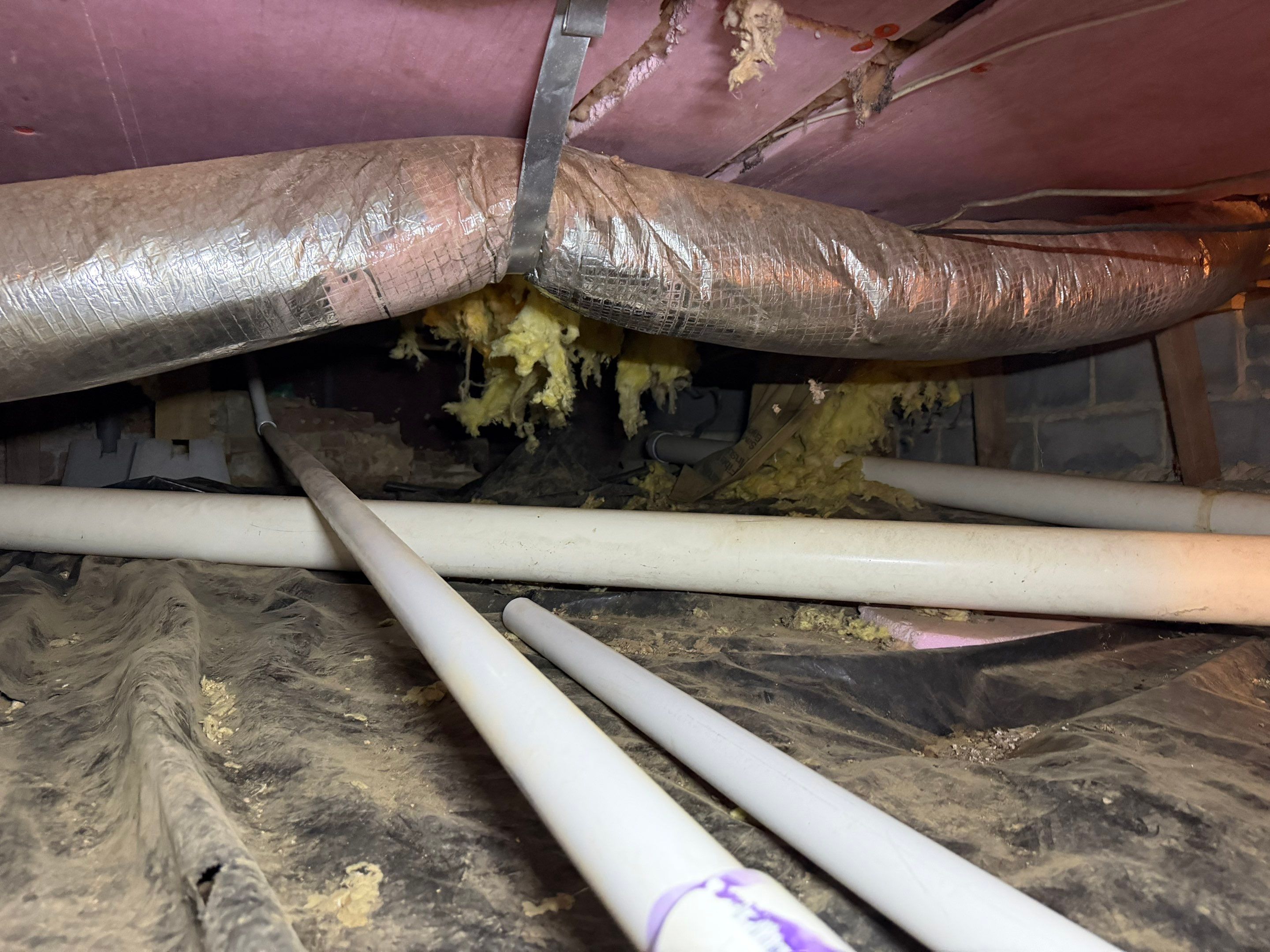 Job-site photo 6: Basement Waterproofing in Matthews, NC