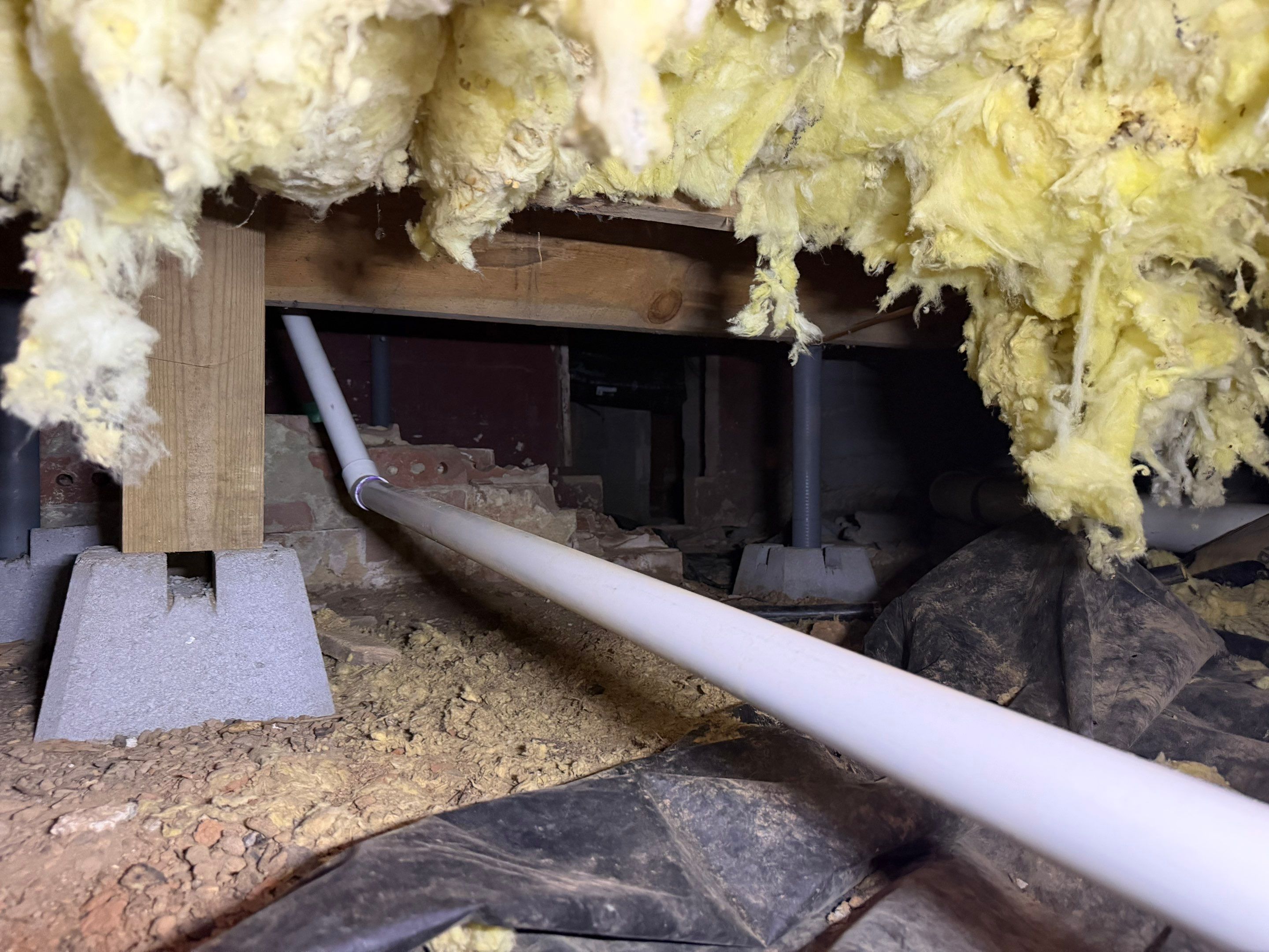 Job-site photo 8: Basement Waterproofing in Matthews, NC