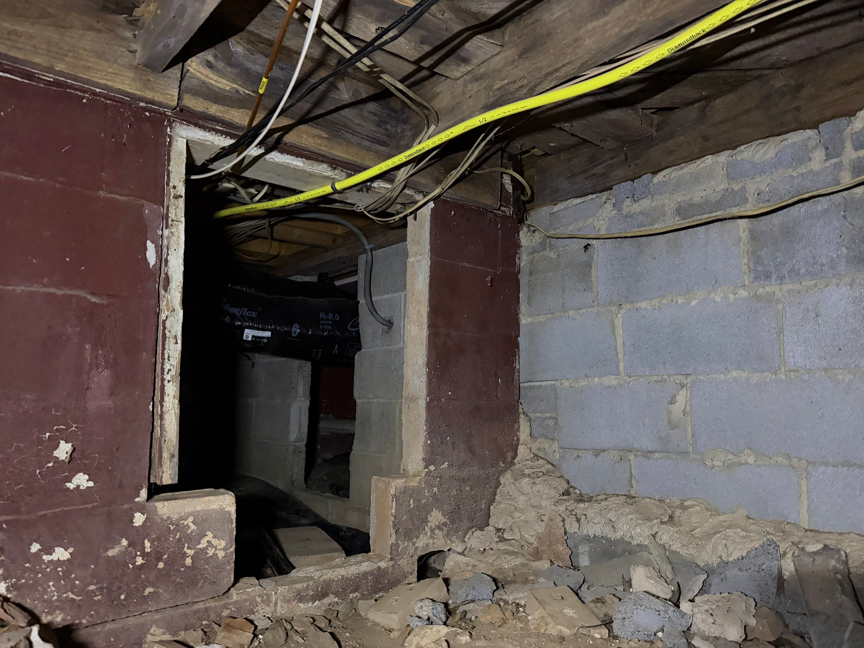 Job-site photo 9: Basement Waterproofing in Matthews, NC