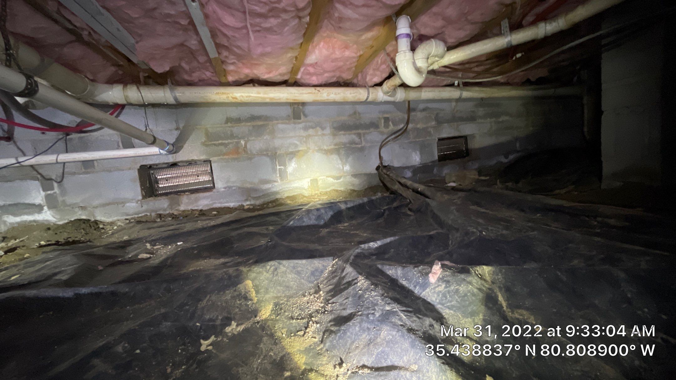 Job-site photo 3: Crawl Space Encapsulation in Huntersville, NC