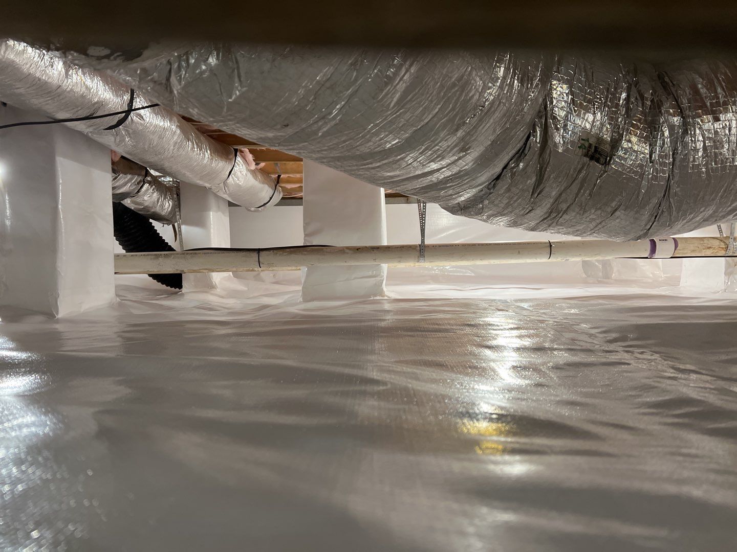Job-site photo 7: Crawl Space Encapsulation in Huntersville, NC